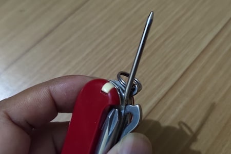 Swiss Army Knife Pen trick