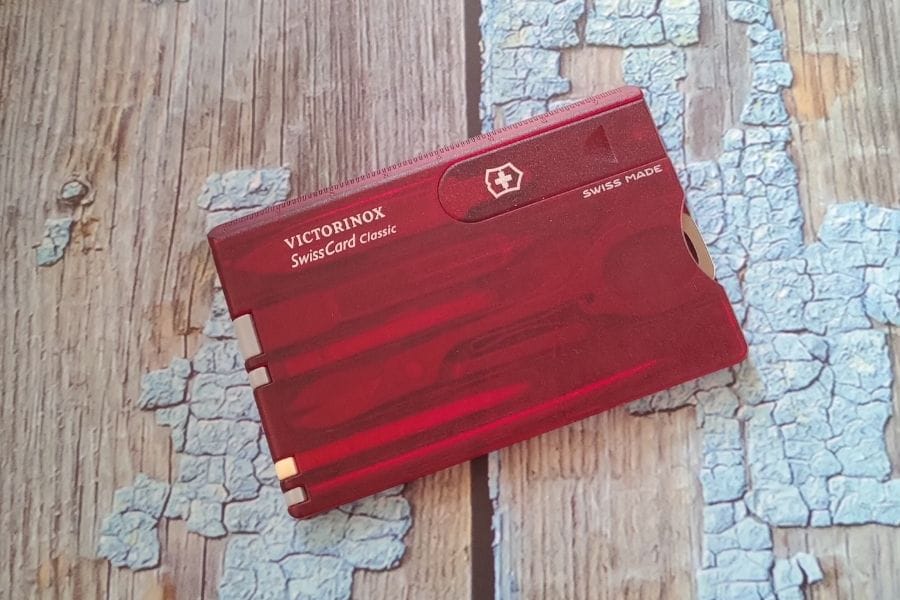Victorinox SwissCard: The Swiss Army Knife Credit Card Tool