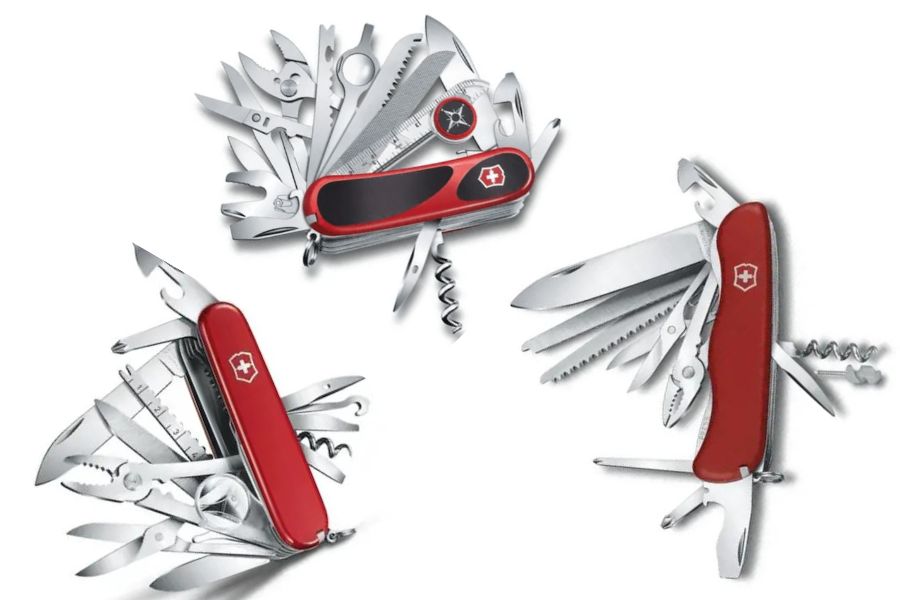 Large But Practical Swiss Army Knives